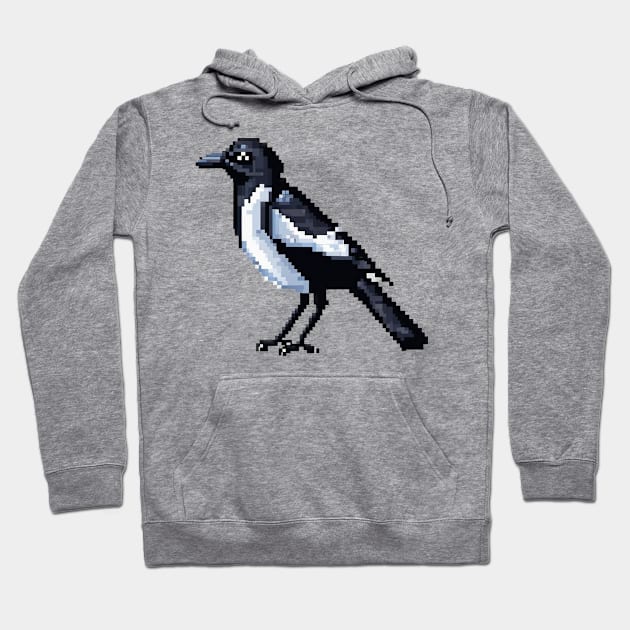 Pixel Magpie Hoodie by Veata Atticus Store